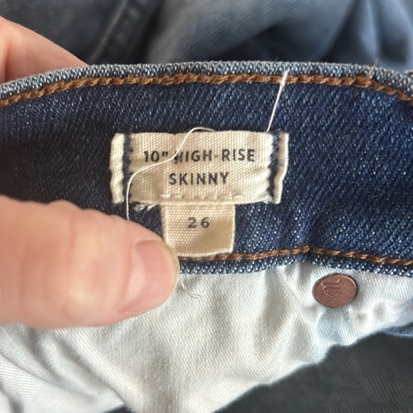 Madewell 10” High-Rise Skinny - Picture 7 of 10